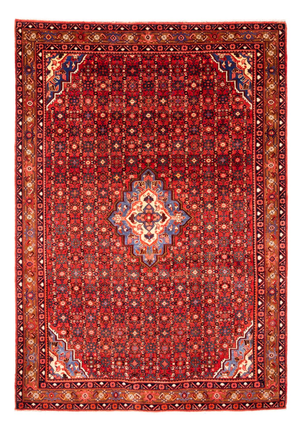 Perserteppich - Nomadic - 307 x 221 cm - rot