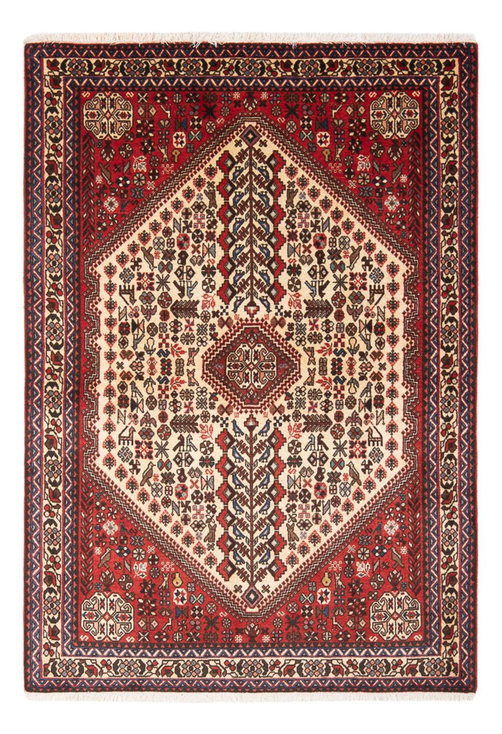Perserteppich - Nomadic - 155 x 103 cm - creme