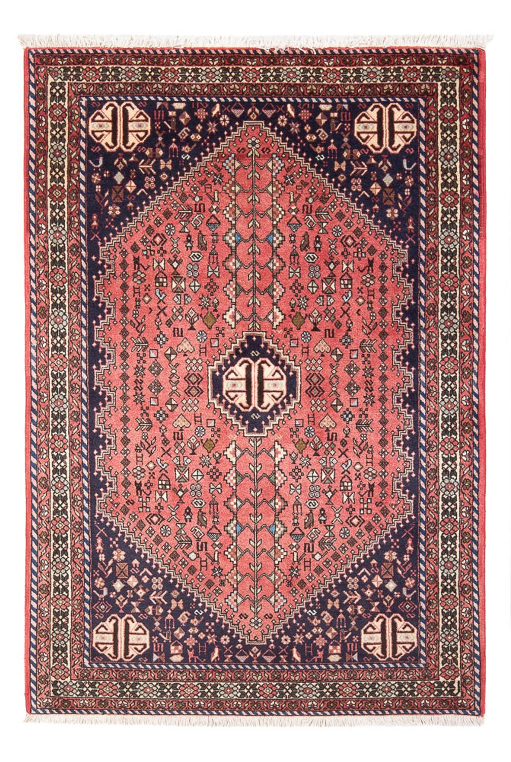 Perserteppich - Nomadic - 154 x 99 cm - rot