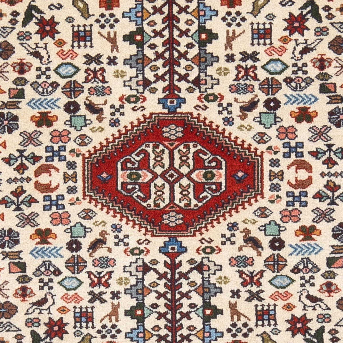Perserteppich - Nomadic - 143 x 104 cm - creme