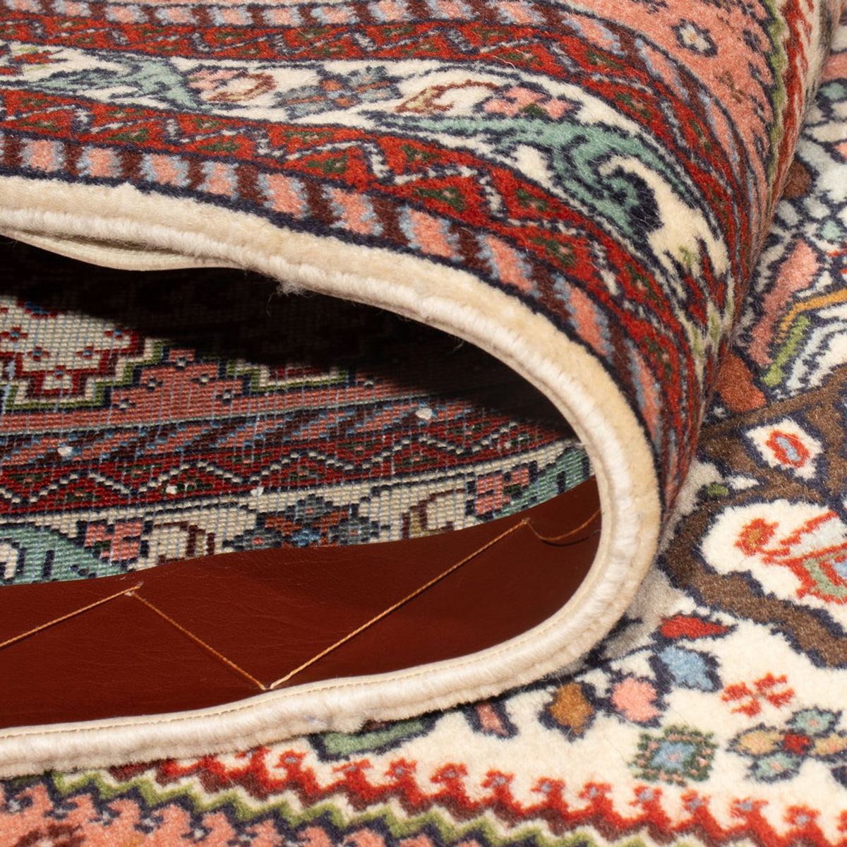 Perserteppich - Nomadic - 140 x 106 cm - creme