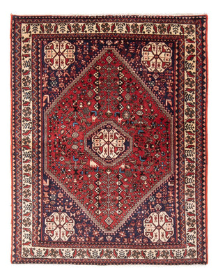 Perserteppich - Nomadic - 140 x 103 cm - rot