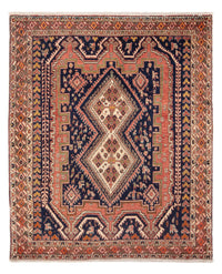 Tapis persan - Nomadic - 167 x 133 cm - rouge