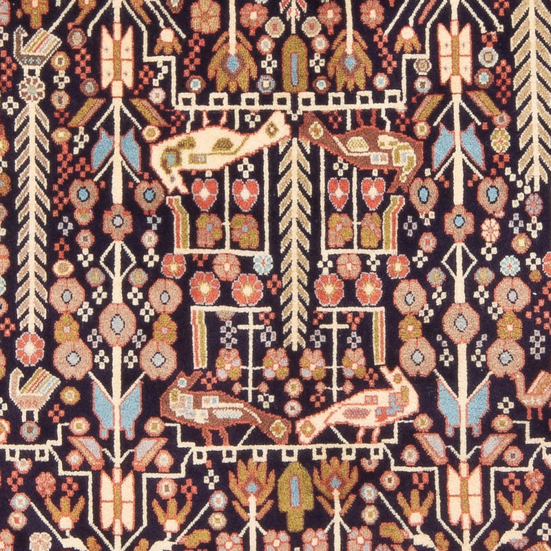 Perserteppich - Nomadic - 200 x 154 cm - dunkelblau