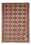 Afshar Sirjan Teppich 120x185cm - Perserteppich - beige - Rechteckig / Beige / 120 x 185 cm Rechteckig