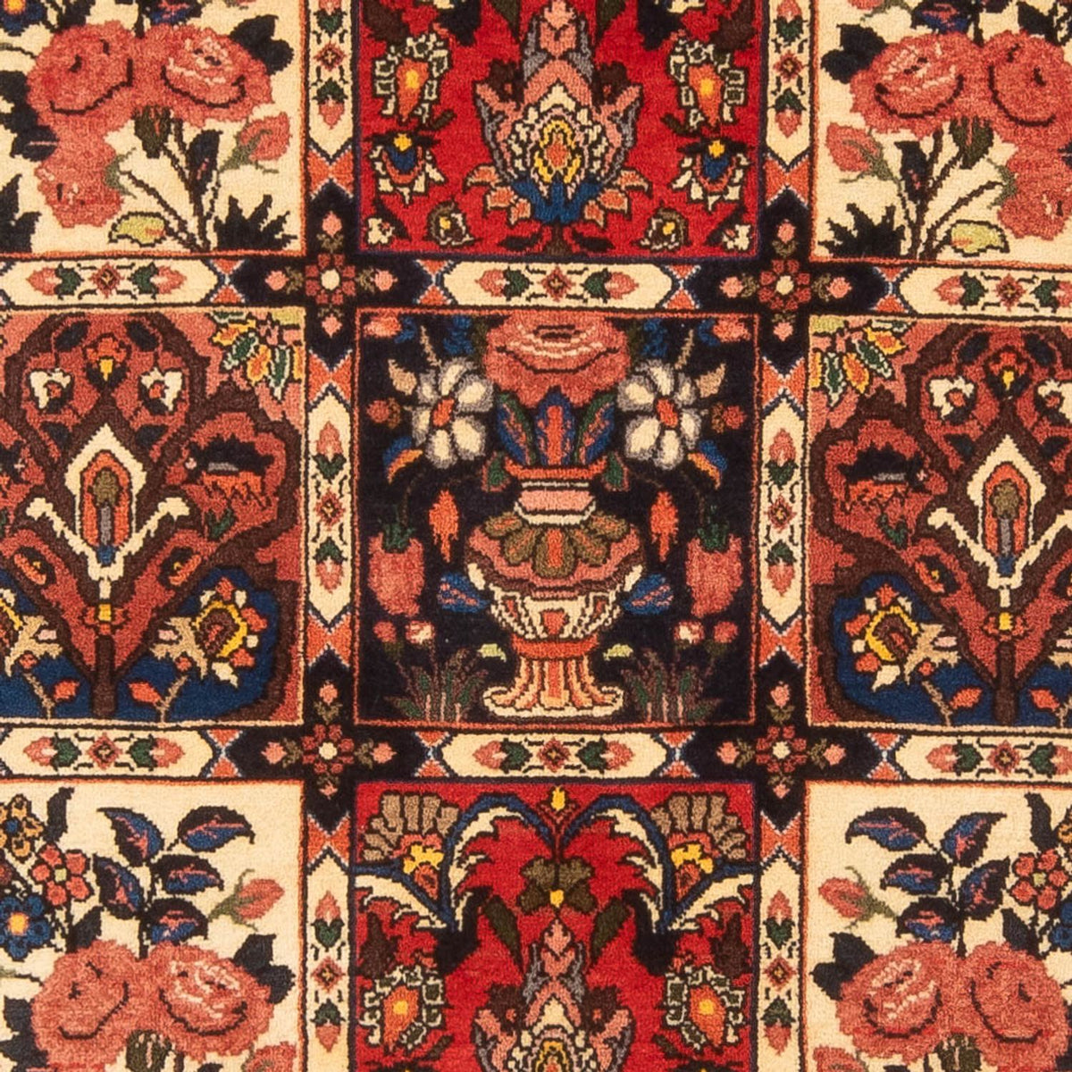 Perserteppich - Nomadic - 195 x 133 cm - mehrfarbig