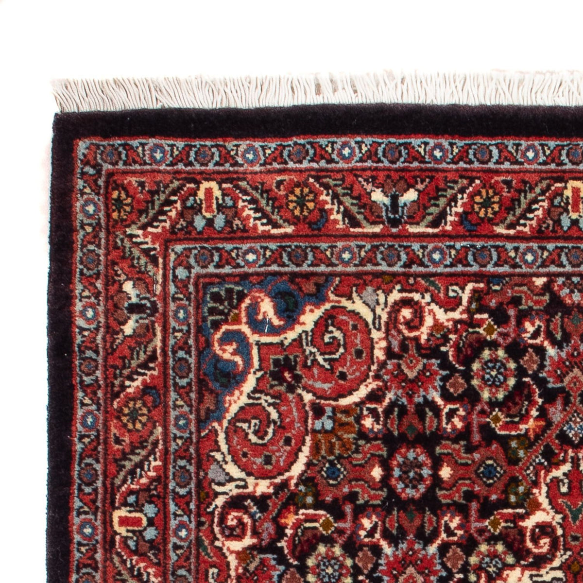 Bidjar - Takab Tapis 53x73cm - Tapis persan - bleu foncé