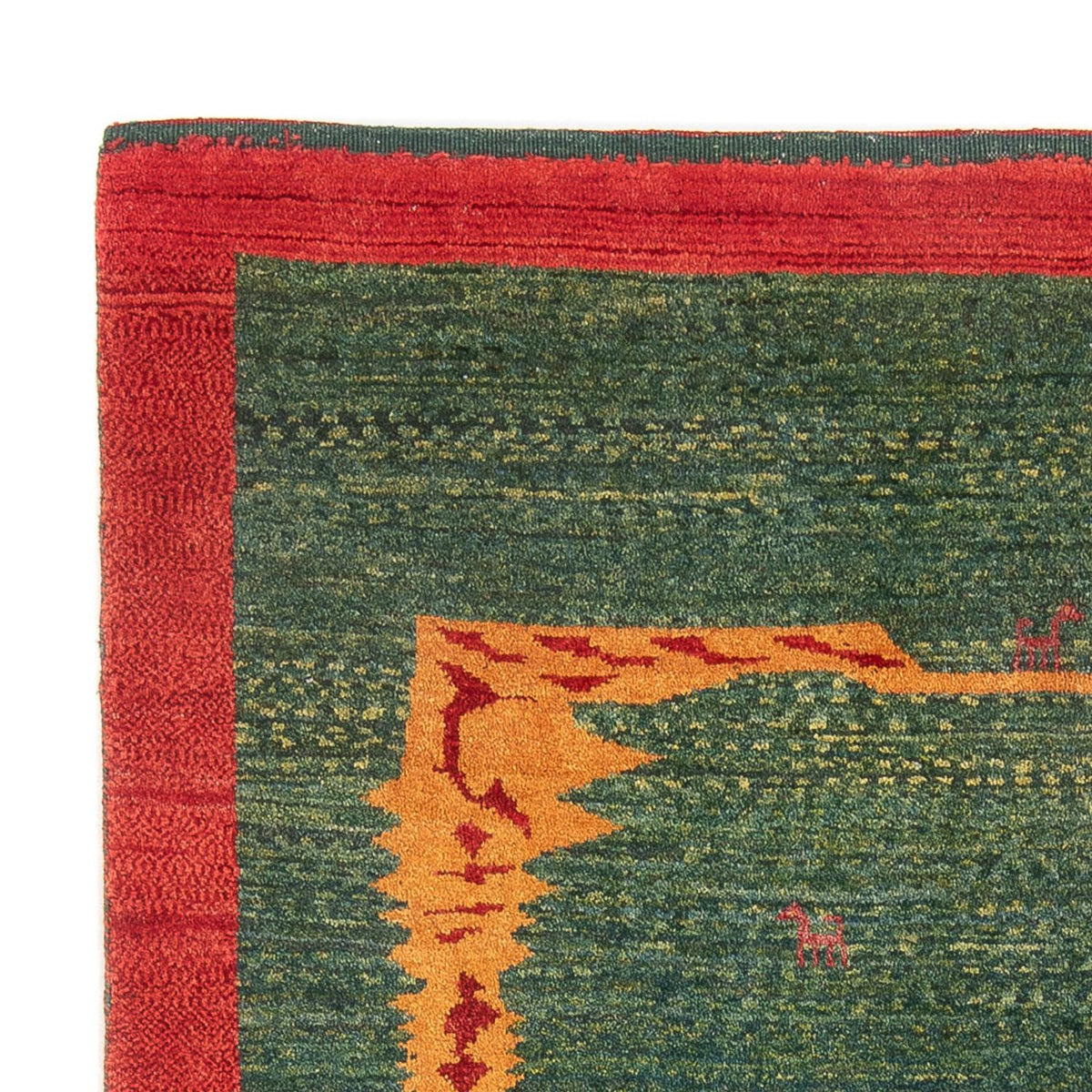 Gabbeh Teppich - Perser - 226 x 170 cm - mehrfarbig