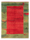 Tapis Gabbeh persan Tapis 152x198cm - Perserteppich Wollteppich - Rectangle / Multicolore / 152 x 198 cm Rectangle
