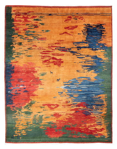 Gabbeh Persisch Teppich 234x282cm - Perserteppich Wollteppich