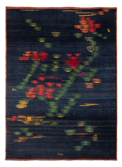 Gabbeh Persisch Teppich 220x288cm - Perserteppich Wollteppich