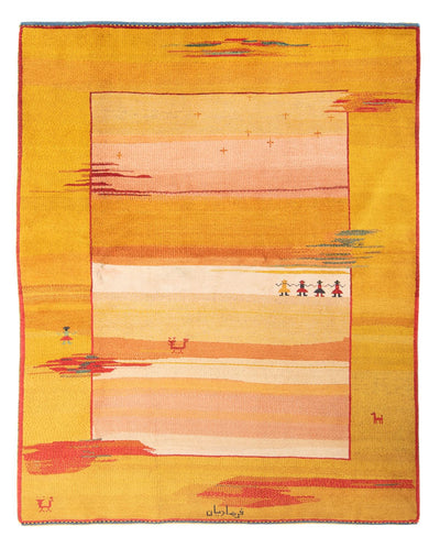 Gabbeh Persisch Teppich 195x238cm - Perserteppich Wollteppich