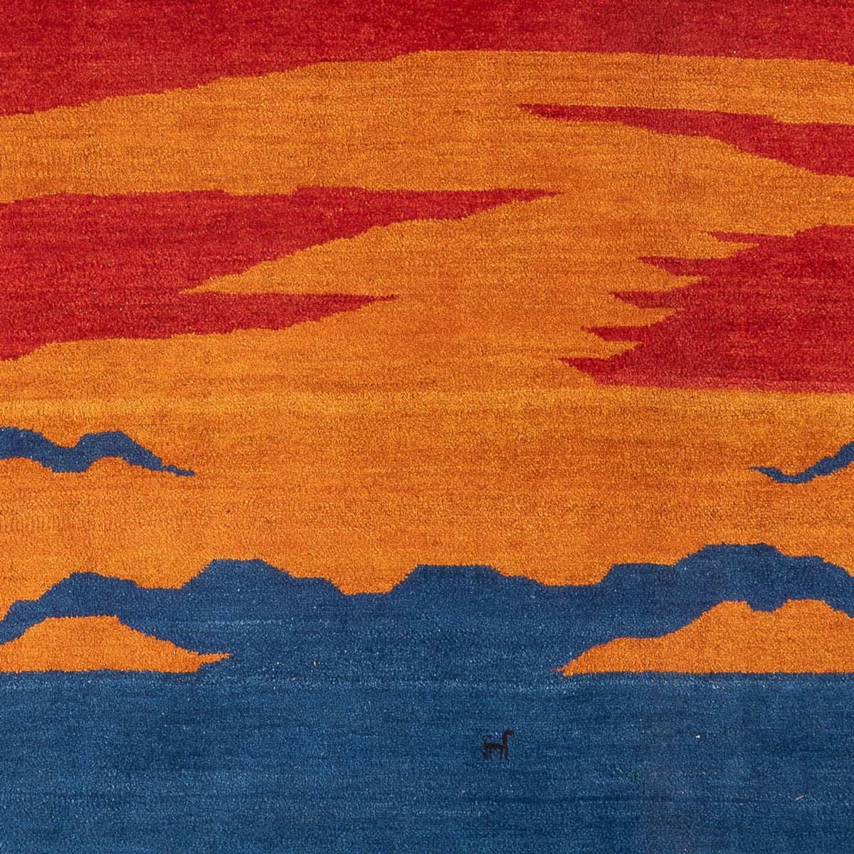 Gabbeh Teppich - Perser - 302 x 230 cm - mehrfarbig