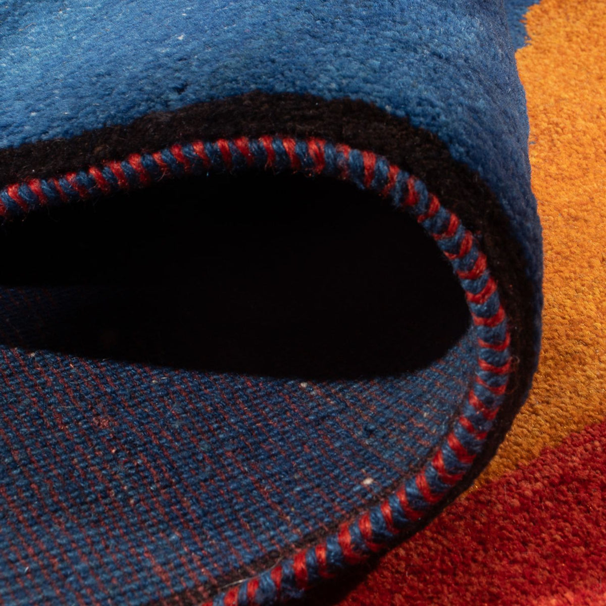 Gabbeh Teppich - Perser - 302 x 230 cm - mehrfarbig