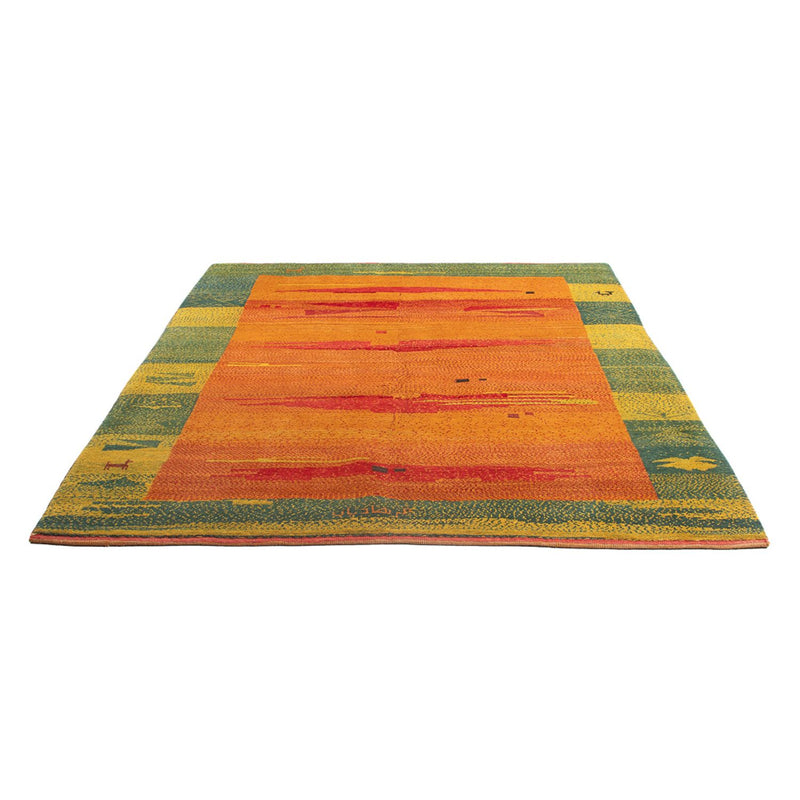 Gabbeh Teppich - Perser - 218 x 173 cm - mehrfarbig