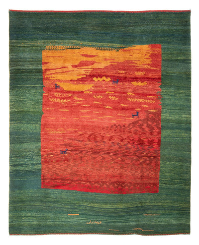 Gabbeh Persisch Teppich 215x260cm - Perserteppich Wollteppich