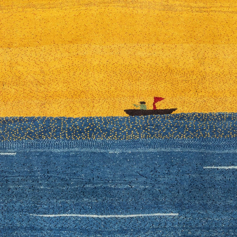 Gabbeh Teppich - Perser - 235 x 208 cm - mehrfarbig