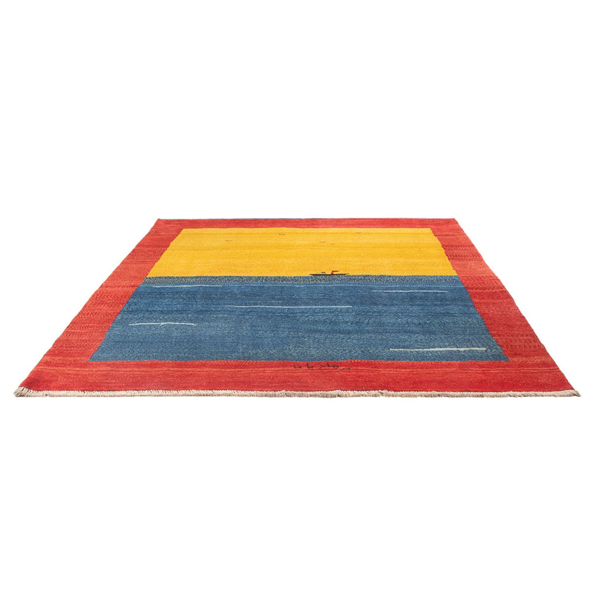 Gabbeh Teppich - Perser - 235 x 208 cm - mehrfarbig