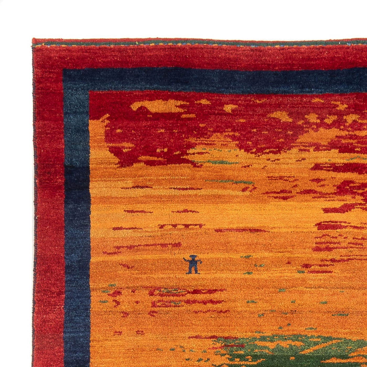 Gabbeh Persisch Teppich 238x198cm - Perserteppich Wollteppich