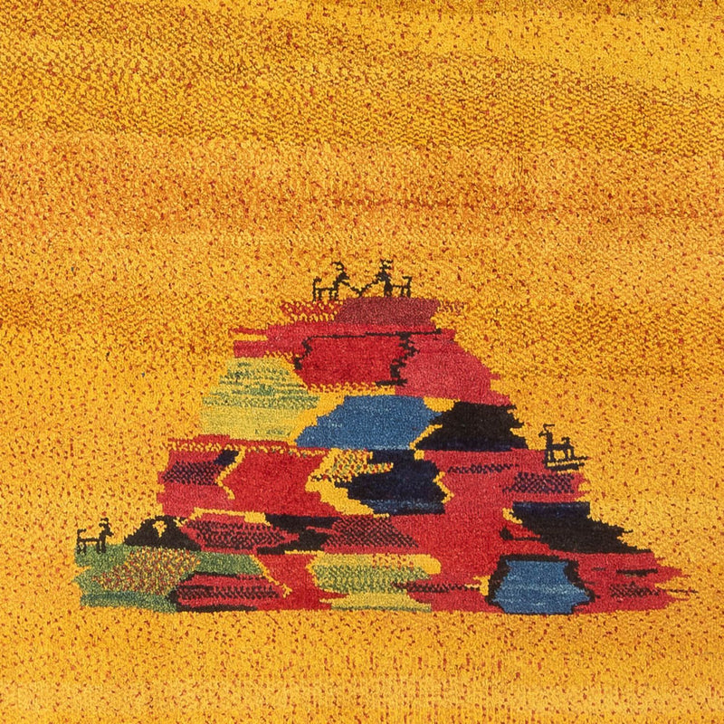 Gabbeh Teppich - Perser - 250 x 198 cm - mehrfarbig