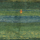 Gabbeh Teppich - Perser - 183 x 146 cm - minzgrün