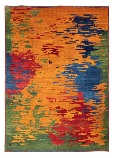 Gabbeh persiano Tappeto 225x298cm - Perserteppich Wollteppich