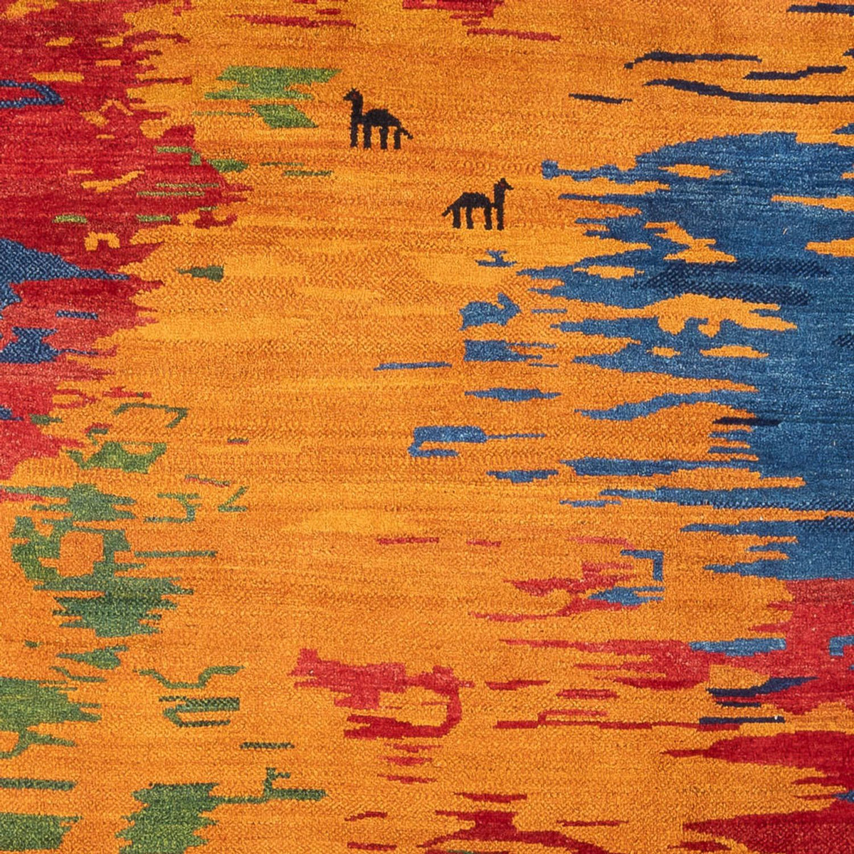 Gabbeh Teppich - Perser - 298 x 225 cm - mehrfarbig