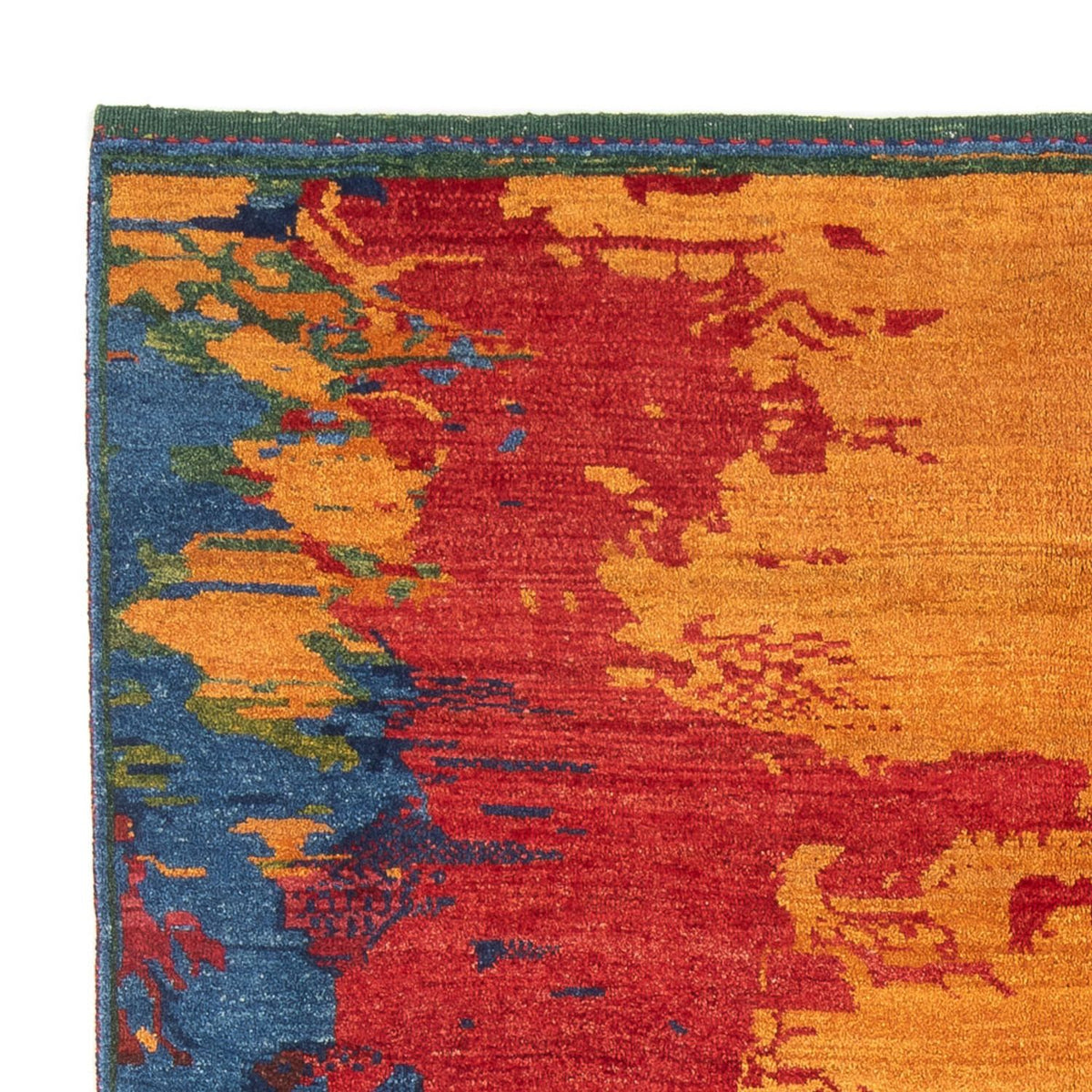 Gabbeh Persisch Teppich 170x218cm - Perserteppich Wollteppich