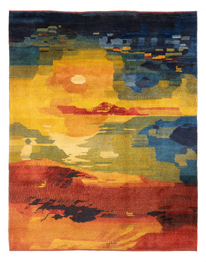 Gabbeh Teppich - Perser - 290 x 228 cm - mehrfarbig