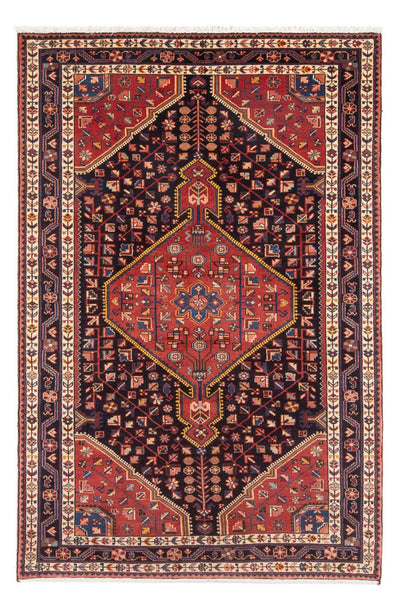 Hamadan Teppich 140x225cm - Perserteppich - rot