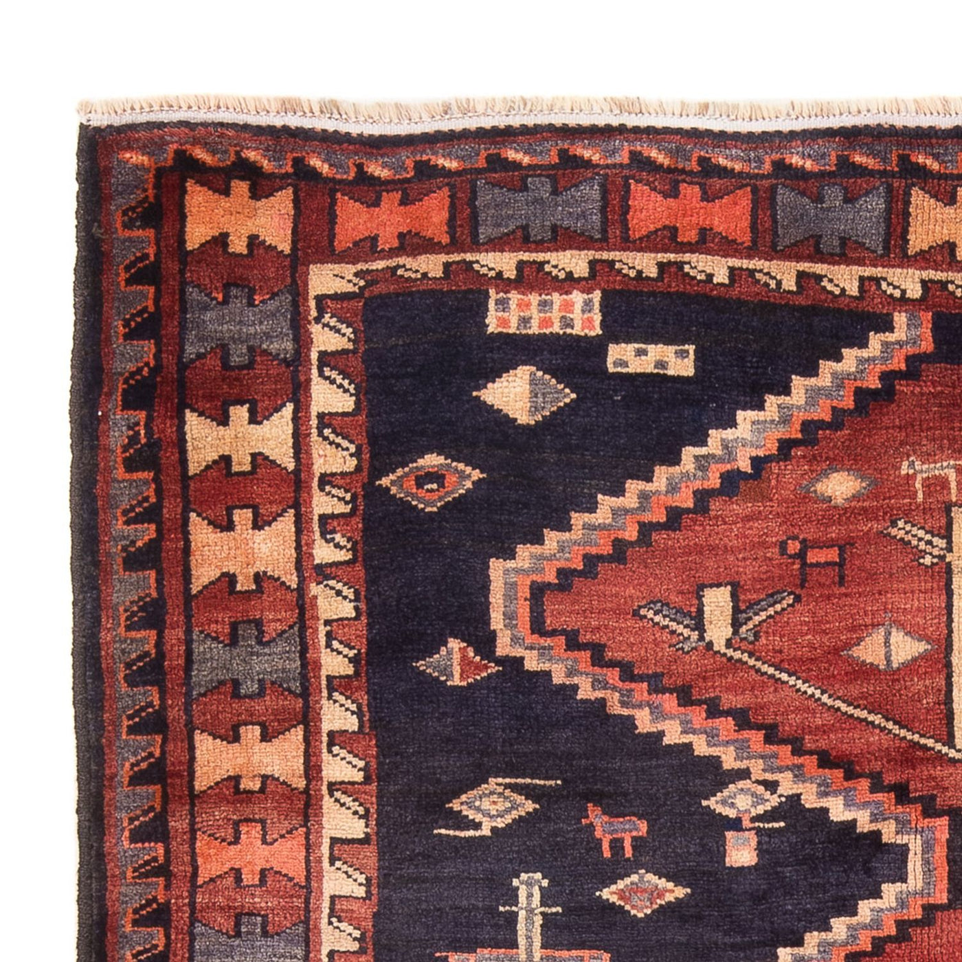 Hamadan Tappeto 188x149cm - Tappeto persiano