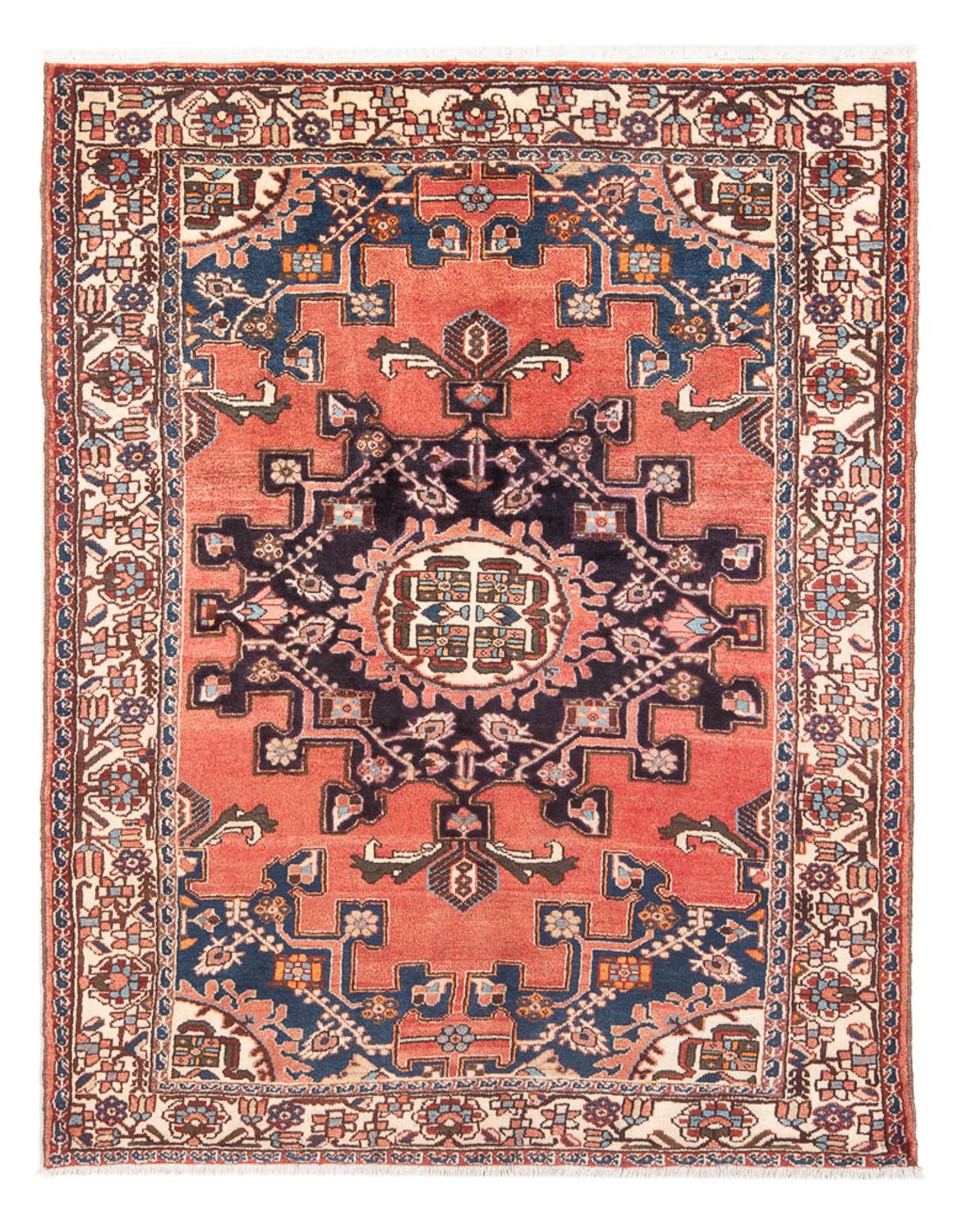 Perserteppich - Nomadic - Royal - 188 x 133 cm - orange