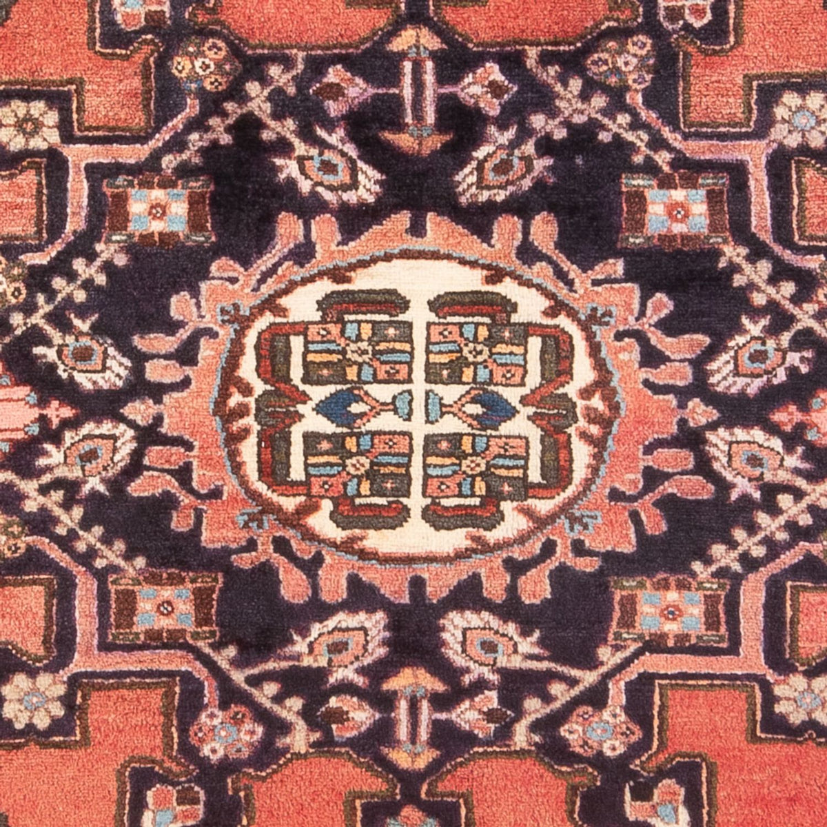 Perserteppich - Nomadic - Royal - 188 x 133 cm - orange