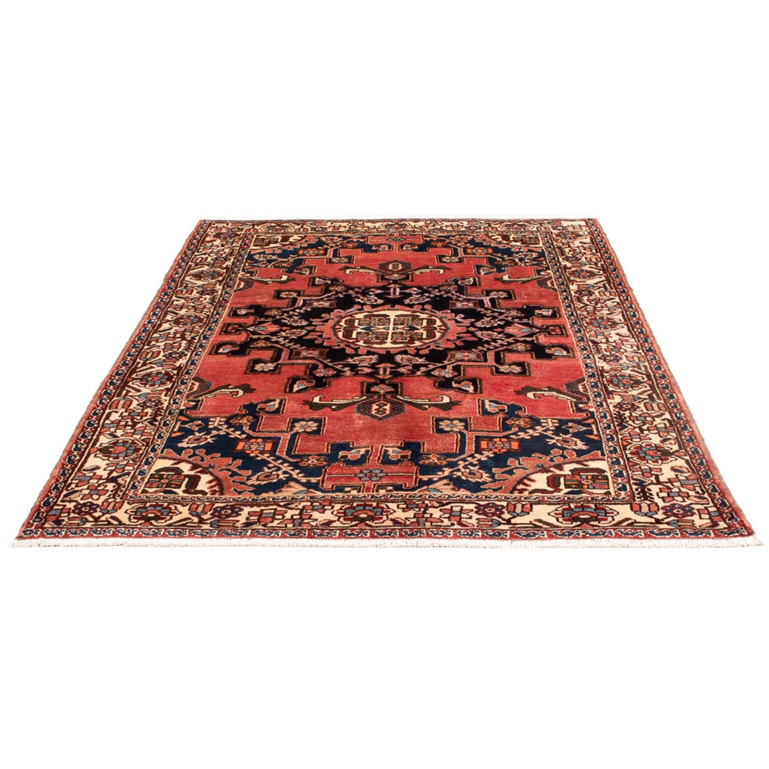 Perserteppich - Nomadic - Royal - 188 x 133 cm - orange