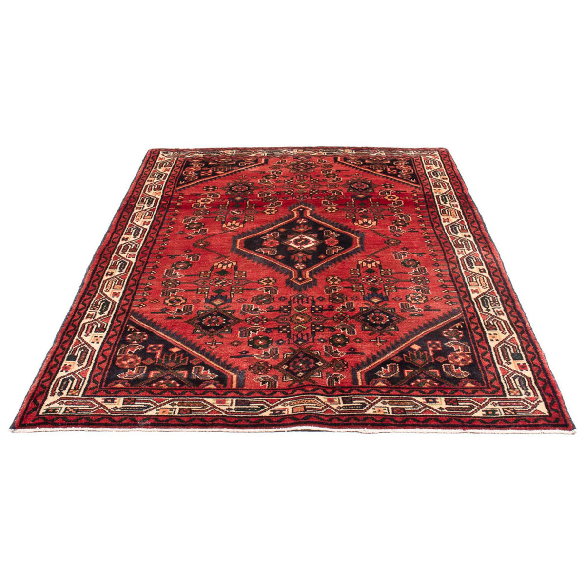 Perserteppich - Nomadic - Royal - 217 x 129 cm - rot