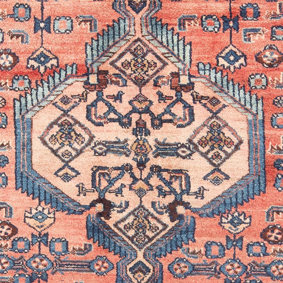Perserteppich - Nomadic - Royal - 217 x 133 cm - orange