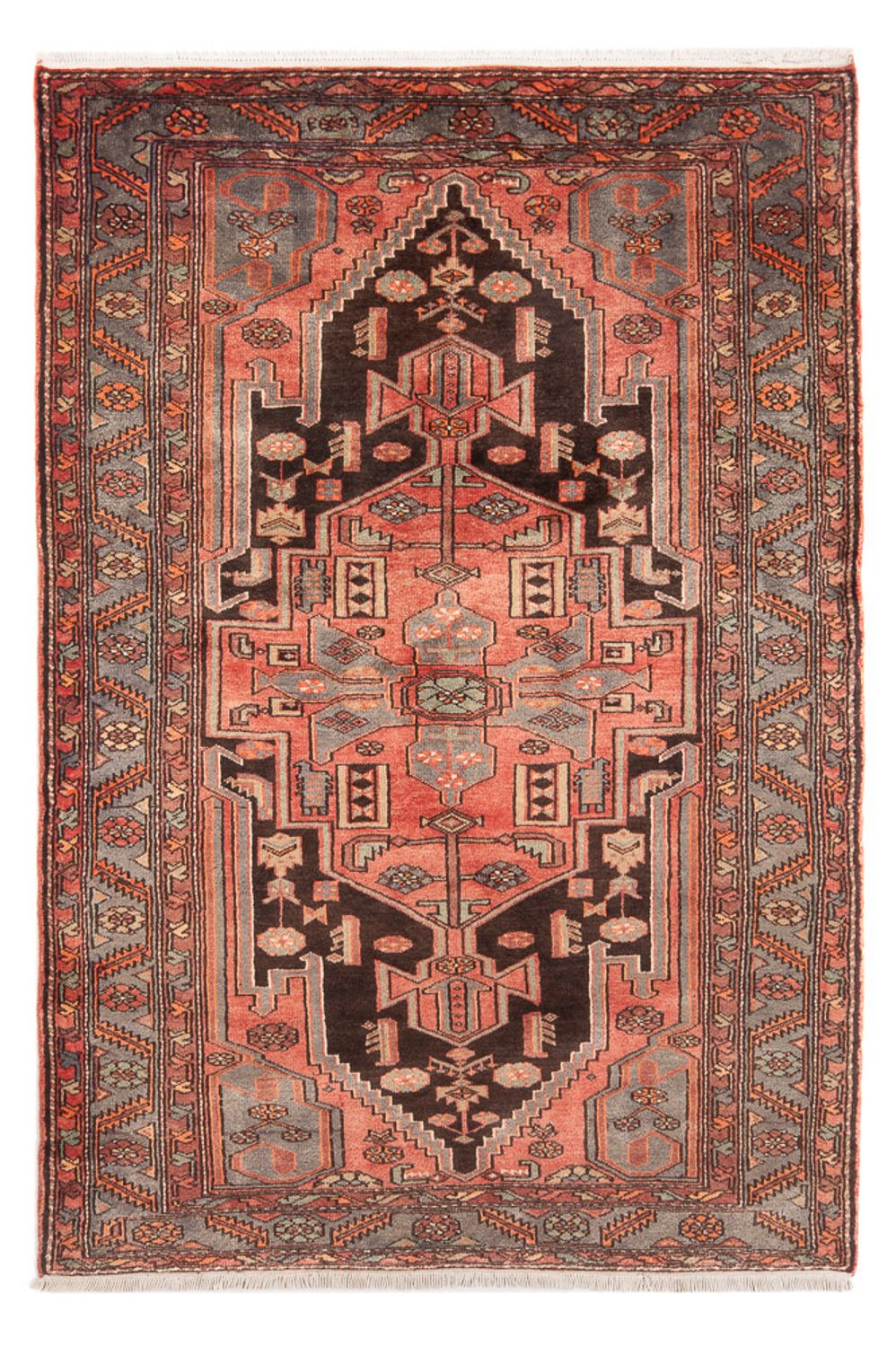 Perserteppich - Nomadic - Royal - 221 x 141 cm - rot