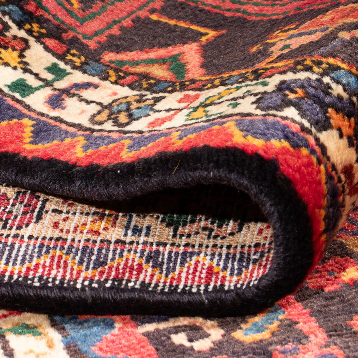 Perserteppich - Nomadic - Royal - 228 x 141 cm - dunkelblau