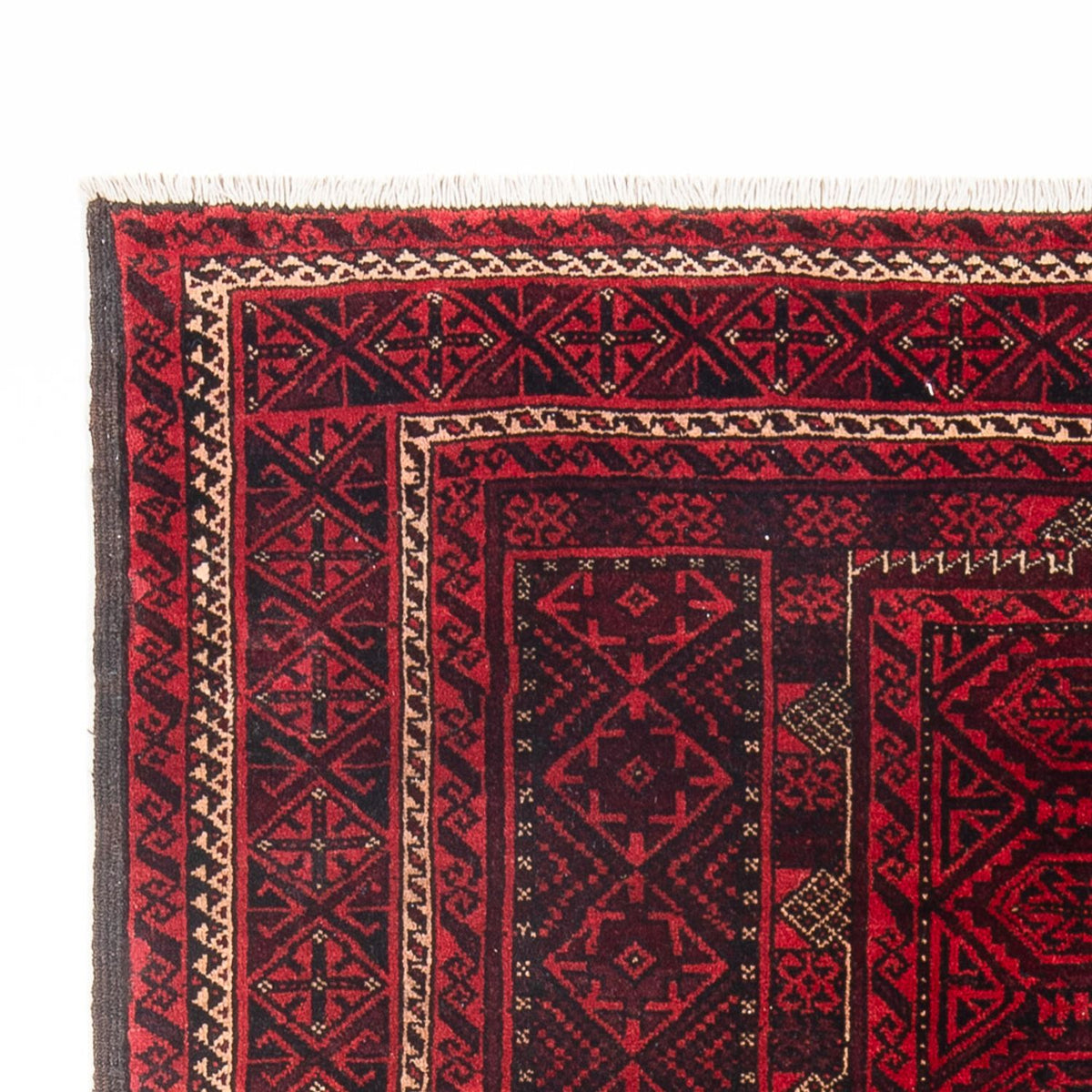 Läufer Perser - Nomadic - 245 x 125 cm - dunkelblau