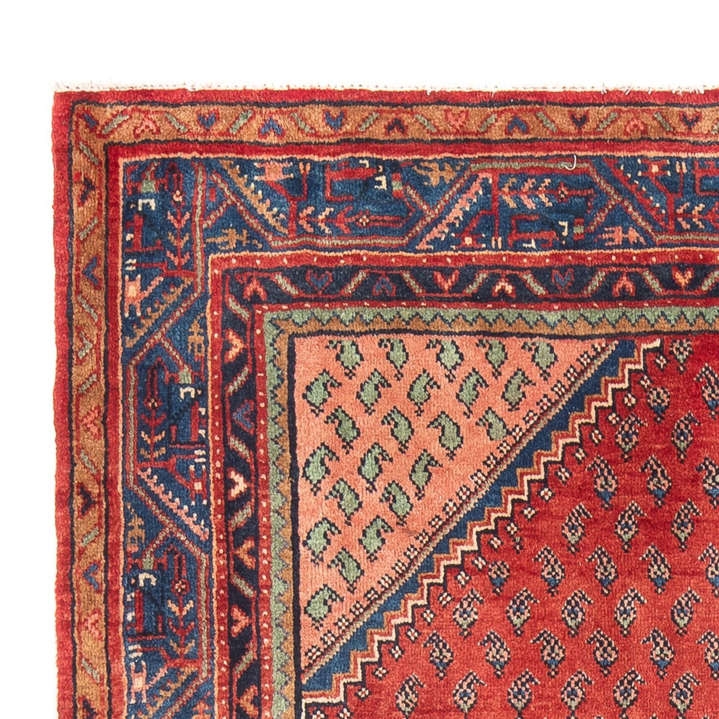 Perserteppich - Nomadic - Royal - 211 x 134 cm - rot