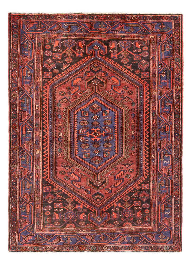 Perserteppich - Nomadic - Royal - 197 x 142 cm - rot