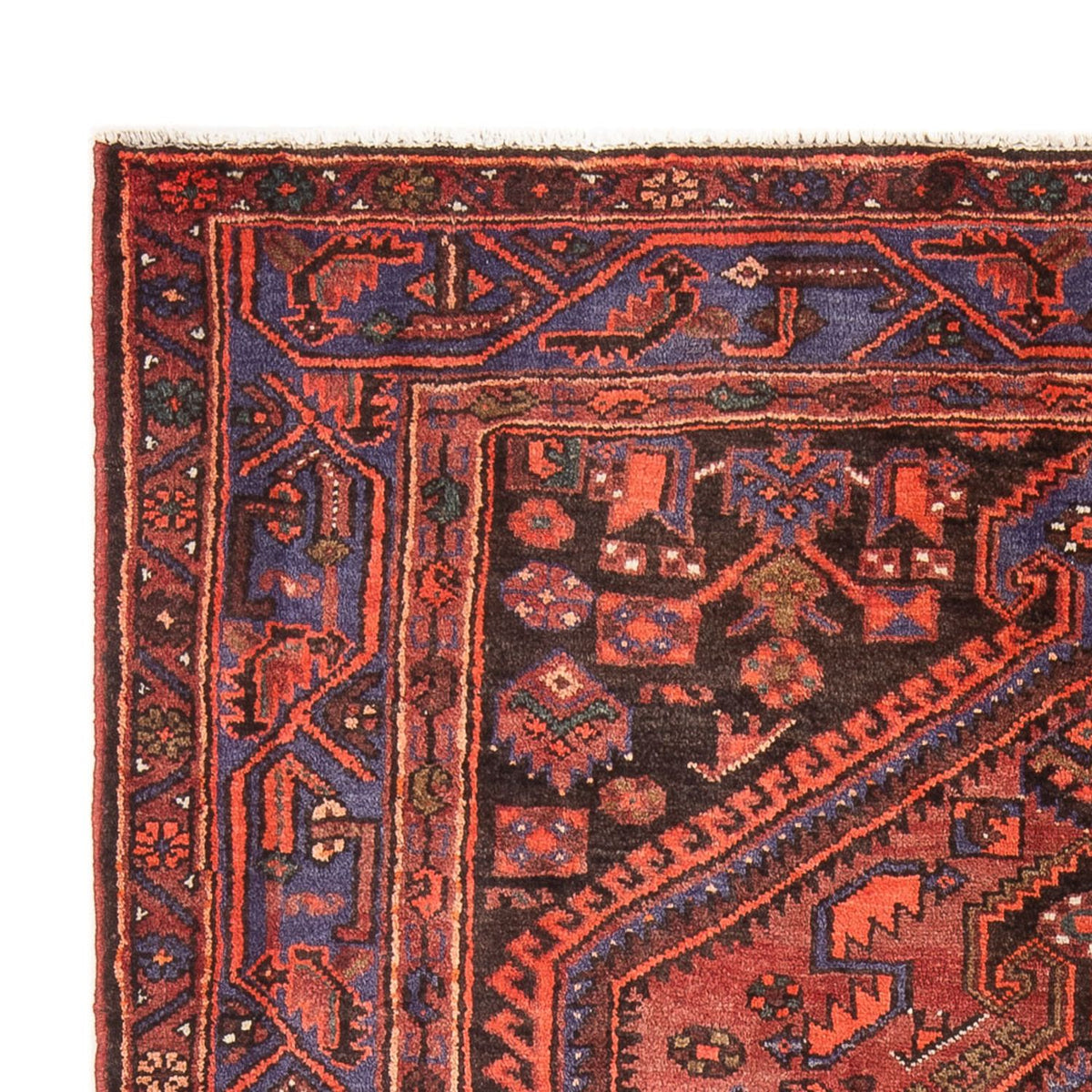 Perserteppich - Nomadic - Royal - 197 x 142 cm - rot