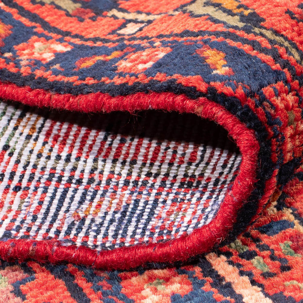 Perserteppich - Nomadic - Royal - 201 x 137 cm - dunkelblau