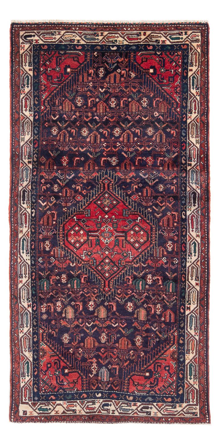 Läufer Perser - Nomadic - 233 x 112 cm - dunkelblau