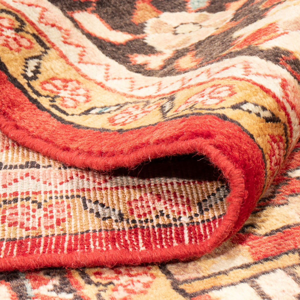 Perserteppich - Nomadic - Royal - 226 x 165 cm - rot