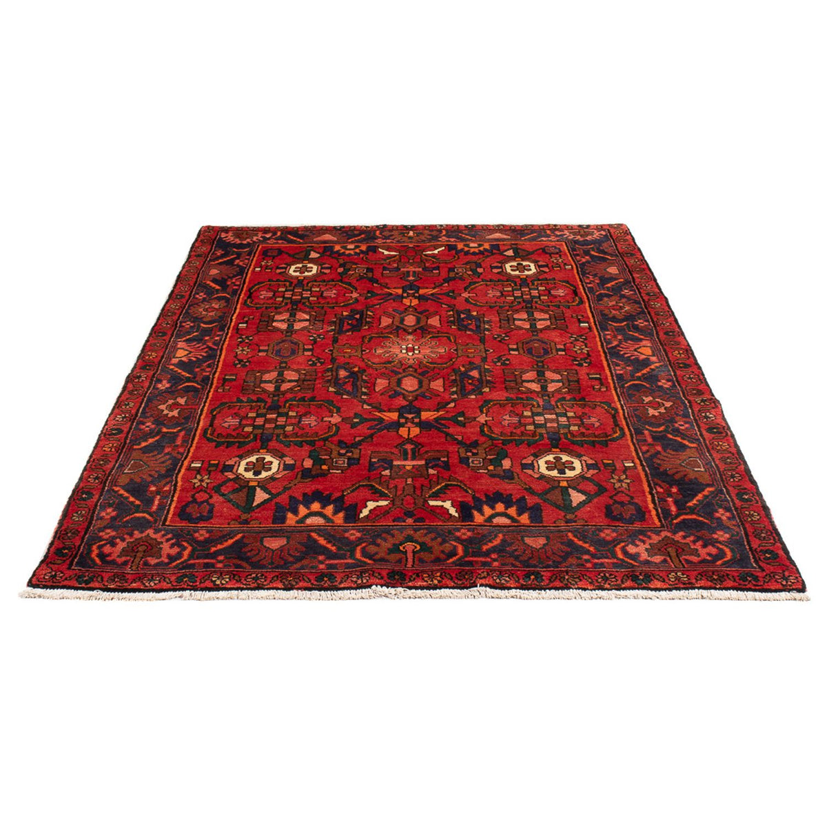 Perserteppich - Nomadic - Royal - 206 x 129 cm - rot