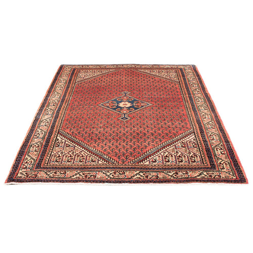 Perserteppich - Nomadic - Royal - 202 x 130 cm - rot