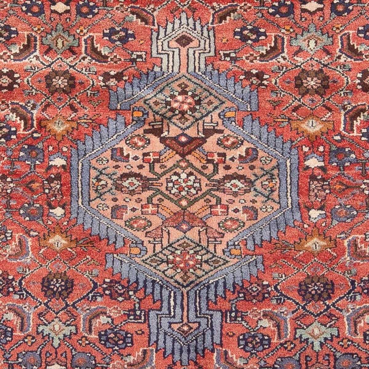 Perserteppich - Nomadic - Royal - 213 x 151 cm - rot