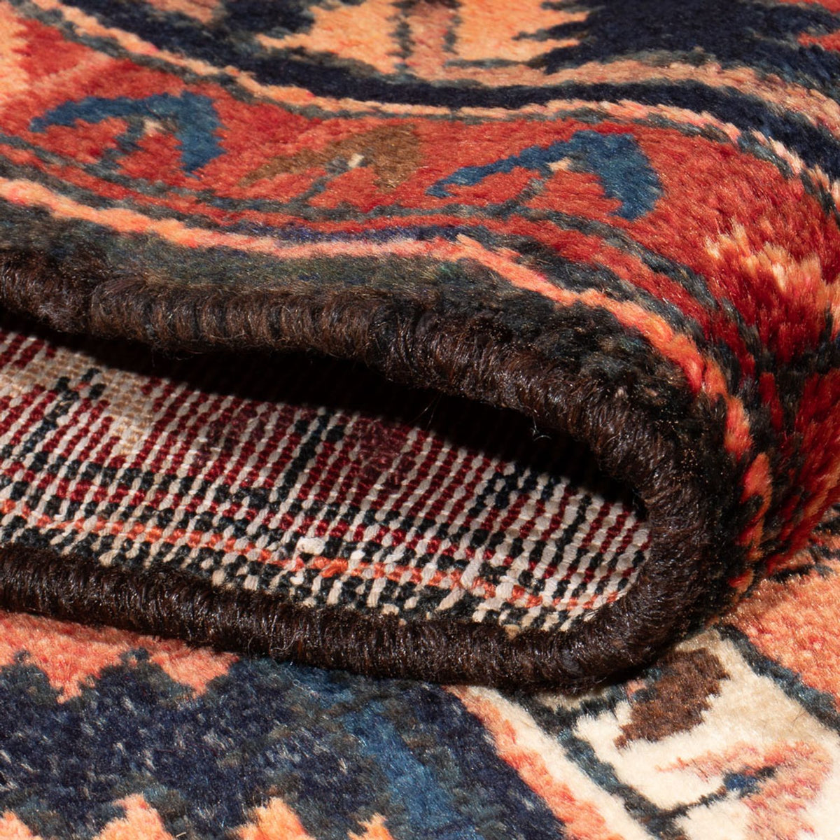 Läufer Perser - Nomadic - 235 x 123 cm - dunkelblau