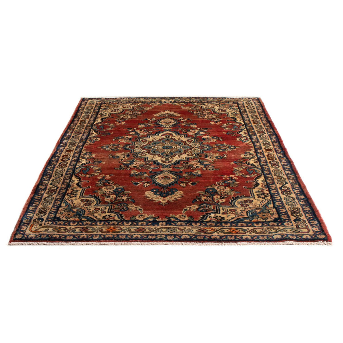 Perserteppich - Nomadic - Royal - 200 x 135 cm - rot